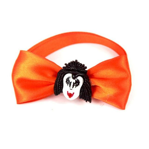 Pet Cosplay Supplies Halloween Black Bat Wings and pumpkin Witch Skull Tie for Dog Cat Funny Cosplay Costume Accessories