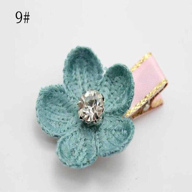 Pet supplies Baby Bow Girl Hair Accessories Cute Pet Dog Hair Accessories Handmade Flowers With Clip Dog Grooming Woman Jewelry