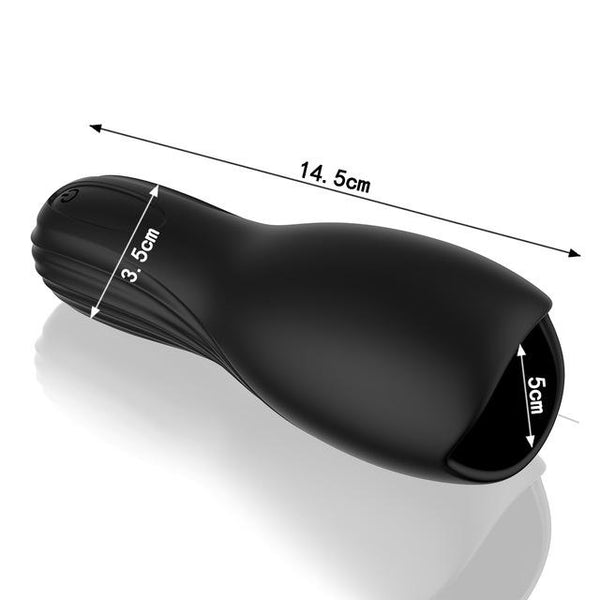 Tongue Vibrating Glans Stamina Trainer Vibrator Penis Massager Male Masturbator Dick Stimulator Delay Lasting Sex Toys for Men