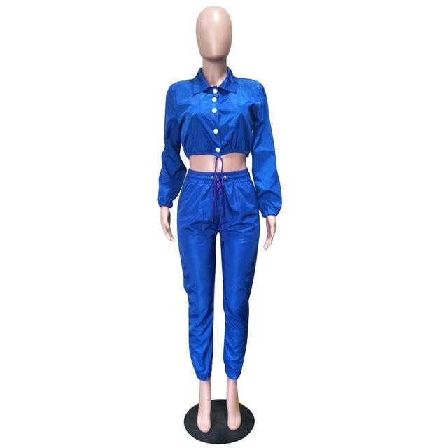 HAOYUAN Neon Pink Matching Sets Tracksuit Sweat Suit Festival Clothes Sexy Club Outfits 2 Two Piece Set Women Crop Top and Pants