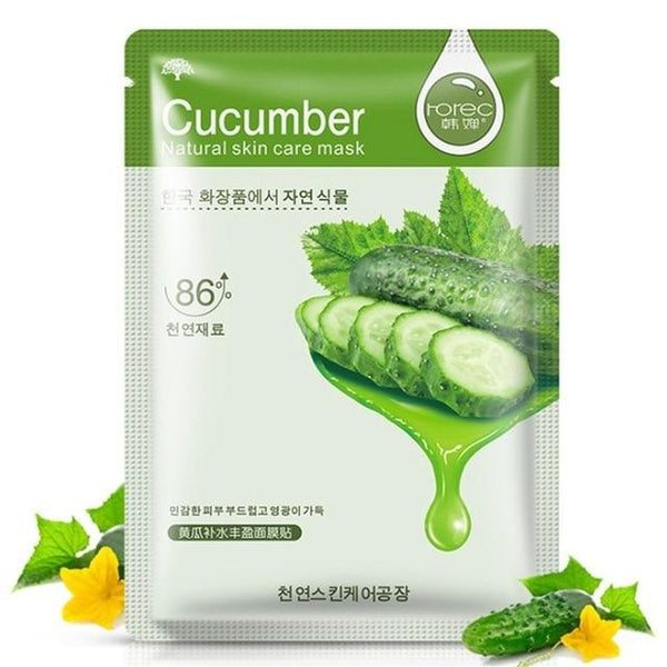 Moisturizer Aloe Vera Honey Facial Masks 1pcs Natural Plant Face Mask Care Whitening Oil Control Wrapped Mask Face Skin Care