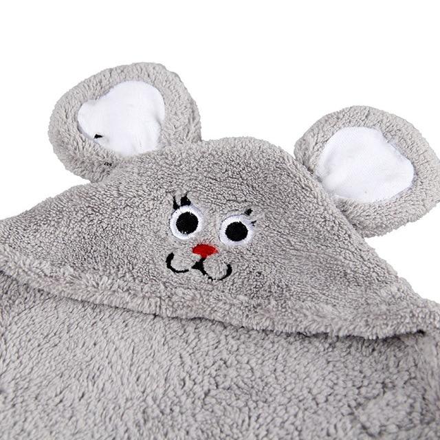 Microfiber Pet Bath Towel Quick Absorbent Towel For Cat Rabbit Bathrobe Hamster Pajamas Towel For Dog Pet Grooming Supplies