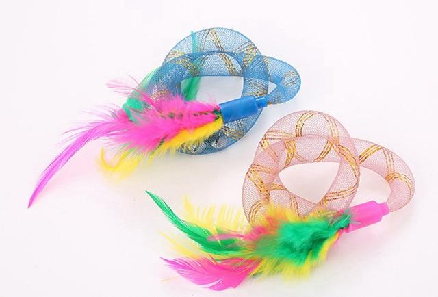[MPK Store] Cat Toy, Cat Golf Ball with Feather