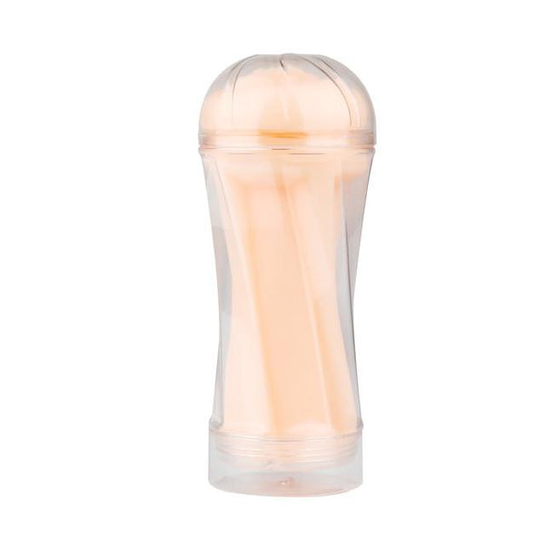 Crystal Silicone Vaginal Pussy Cup Male Masturbation Penis Delay Trainer Realistic Vagina Anal Sex Toys For Man Masturbator