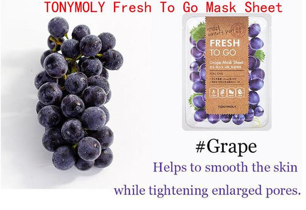Korea Cosmetics I'm Real Mask Sheet Missha Face Mask Skin Care Moisturizing Whitening Oil Control JM Solution Facial Mask