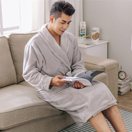 New Autumn Men Robe Long Women Robe Men Couples Nightgowns Coral Fleece Flannel Bathrobe Thickening Sexy Leopard Sleepwear