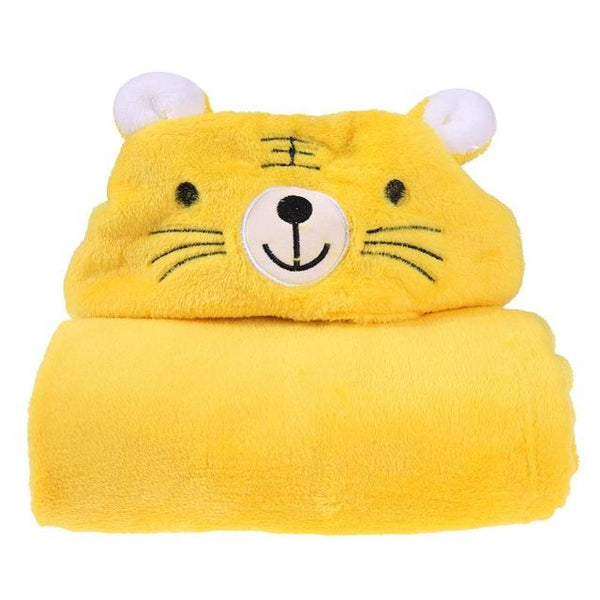 Newborn Baby Bathrobe Pajamas Cute Animal Cartoon Infants Kids Blanket Hooded Bathrobe Sleepers Toddler Comfortable Bath Towel