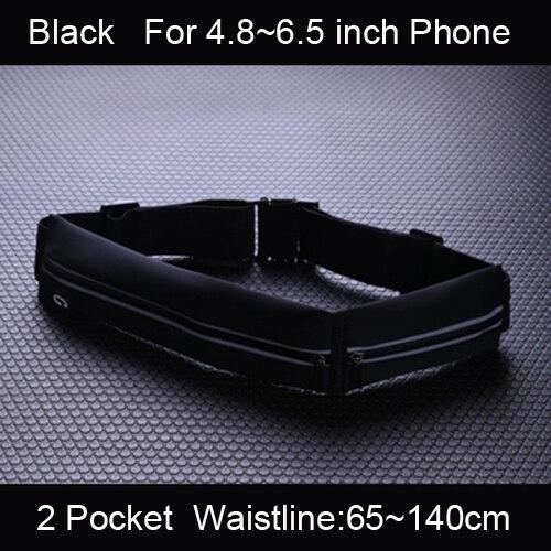 NEWBOLER Running Belt Bag Sport Hidden Waist Band Men Women Trail Running Jogging Belly Bags For Phone Gym Fitness Accessories