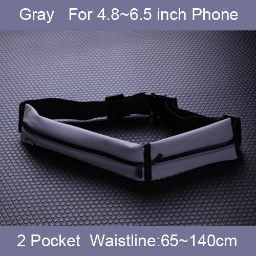 NEWBOLER Running Belt Bag Sport Hidden Waist Band Men Women Trail Running Jogging Belly Bags For Phone Gym Fitness Accessories