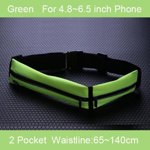 NEWBOLER Running Belt Bag Sport Hidden Waist Band Men Women Trail Running Jogging Belly Bags For Phone Gym Fitness Accessories