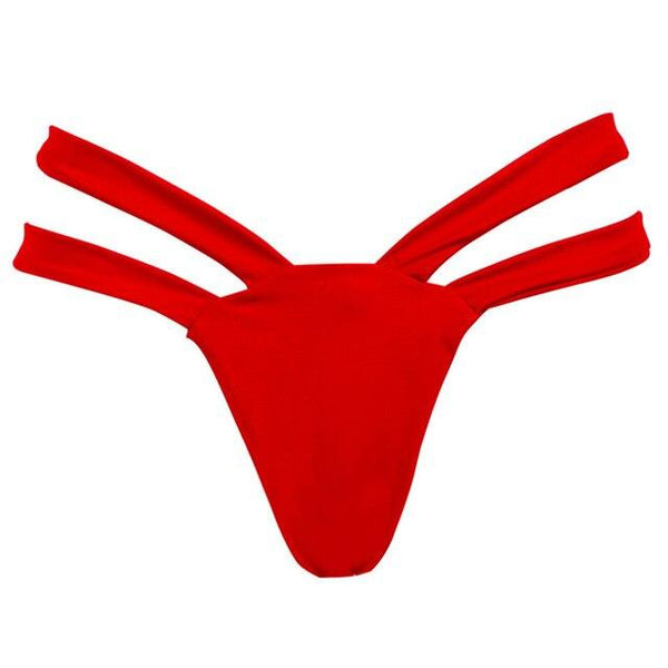 2019 New Hot Sale Black V Shape Sexy Brazilian Bikini Bottom Women Swimwear Swimsuit Trunk Tanga Micro Briefs Panties Underwear