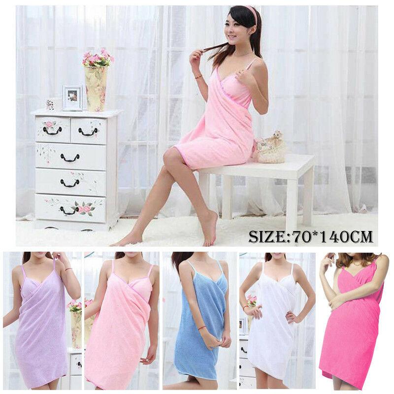 Fashion Women Bath Towel Wearable Fast Drying Magic Beach Spa Bathrobe Skirt Quick-Dry Bathing Shower Soft Towels