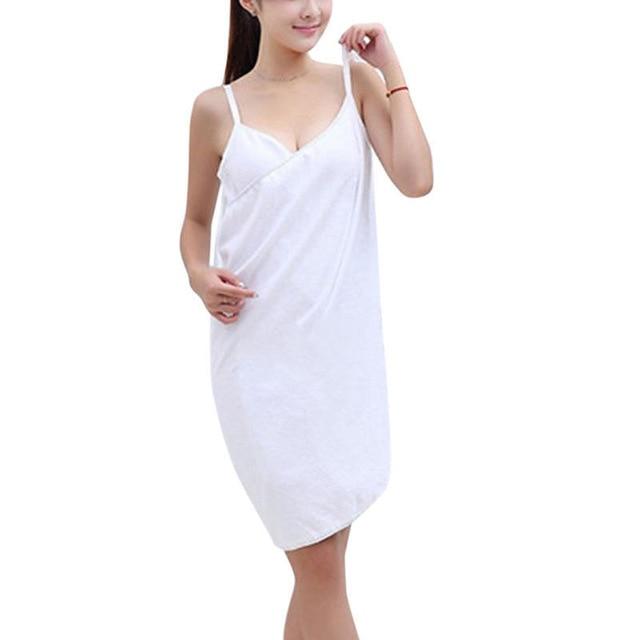 Fashion Women Bath Towel Wearable Fast Drying Magic Beach Spa Bathrobe Skirt Quick-Dry Bathing Shower Soft Towels