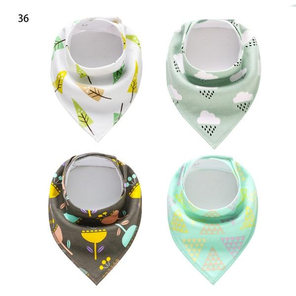 4 Pcs Dog Bandana Bib Scarf Many Patterns Cotton Soft Pet Dog Grooming Accessories Adjustable Dog Collar Bandana For Puppy Cat