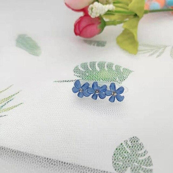 Fresh and sweet flowers hair clip pet dog headdress dog hair accessory