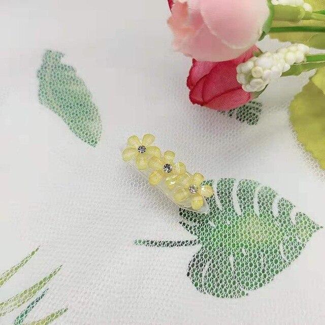 Fresh and sweet flowers hair clip pet dog headdress dog hair accessory