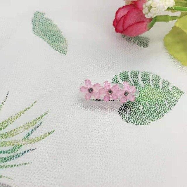 Fresh and sweet flowers hair clip pet dog headdress dog hair accessory