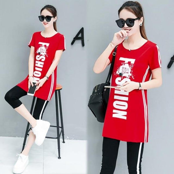 YICIYA 2 Piece Set Tracksuit for Women Outfit Tracksuit Sportswear Striped Co-ord Set Plus Size Big 4xl 5xl 2019 Summer Clothing