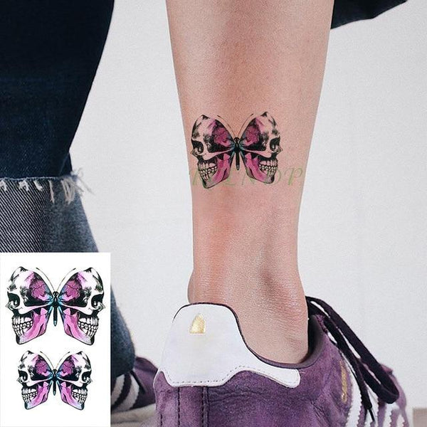 Waterproof Temporary Tattoo Stickers Beautiful Flower Rose fake Tatto Flash Tatoo Tatouage Hand Back Foot Arm for Girl Women Men