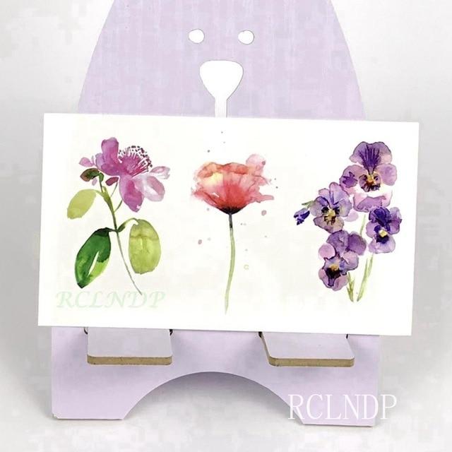 Waterproof Temporary Tattoo Stickers Beautiful Flower Rose fake Tatto Flash Tatoo Tatouage Hand Back Foot Arm for Girl Women Men