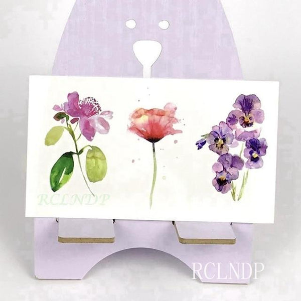 Waterproof Temporary Tattoo Stickers Beautiful Flower Rose fake Tatto Flash Tatoo Tatouage Hand Back Foot Arm for Girl Women Men