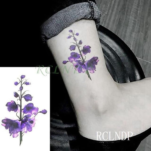 Waterproof Temporary Tattoo Stickers Beautiful Flower Rose fake Tatto Flash Tatoo Tatouage Hand Back Foot Arm for Girl Women Men