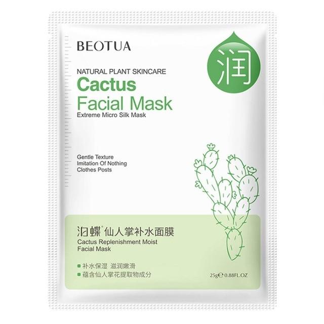 Deep Brighten Moisturizing Facial Mask Nourish Hyaluronic Acid Facial Mask Anti-Aging Face Skin Care Beauty Sheet Mask
