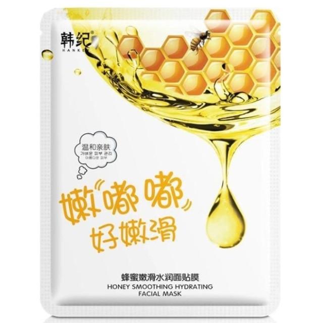 Deep Brighten Moisturizing Facial Mask Nourish Hyaluronic Acid Facial Mask Anti-Aging Face Skin Care Beauty Sheet Mask