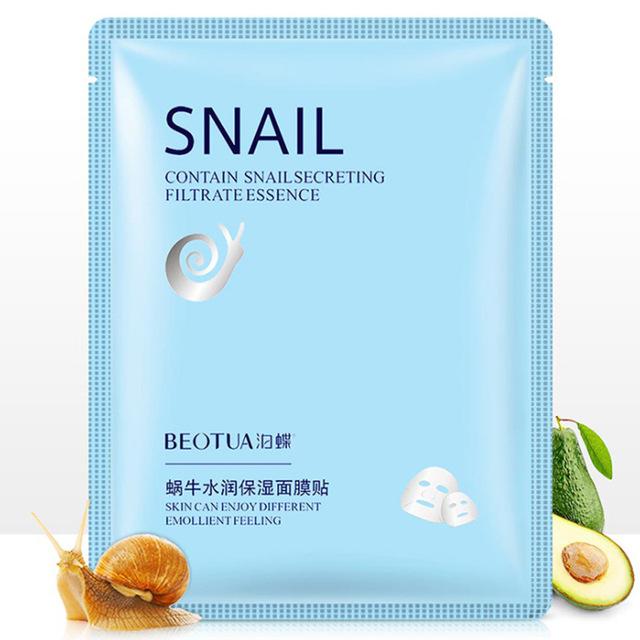 Deep Brighten Moisturizing Facial Mask Nourish Hyaluronic Acid Facial Mask Anti-Aging Face Skin Care Beauty Sheet Mask