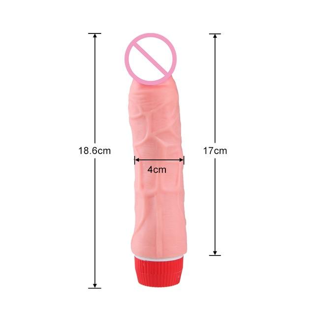 Sex Toy Vibrator Dildo for Female G spot Stimulation Women Masturbation Vibrating Toy Artificial Penis Massager Vaginal