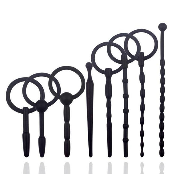 Erotic Silicone Urethra Catheter Male Penis Plug Tube Urethral Stretcher Urethral Sound Dilator Adult Sex Toy for Men