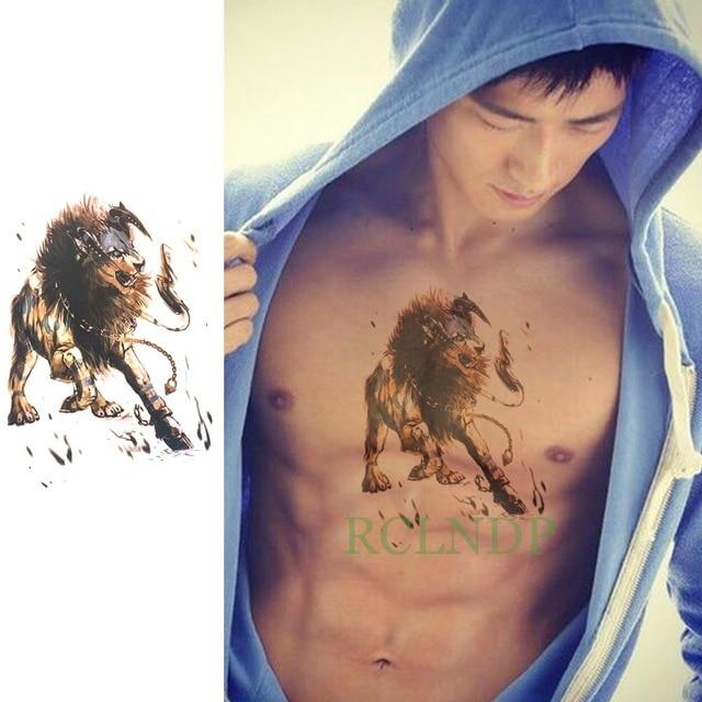 Waterproof Temporary Tattoo Sticker cool eagle wing man Fake Tatto Flash Tatoo Back leg Abdomen Arm tatouage for Girl Women Men