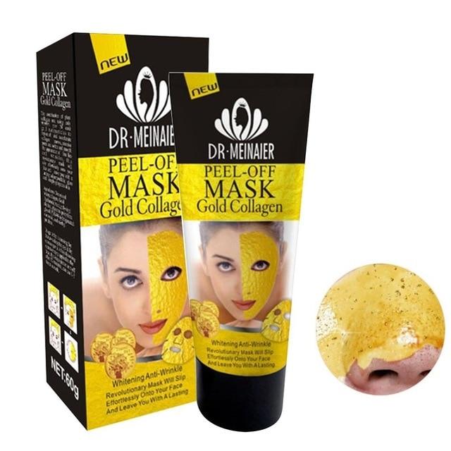 OEDO Gold Remove Blackhead Mask Shrink Pore Improve Rough Skin Acne Shills Blackhead Remover Mask Facial Moisturizing Cream