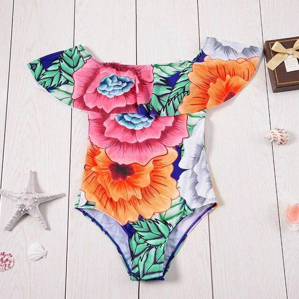 Ruffle Swimsuit Women 2019 One Piece Swimwear Female One-Piece Suits Bathing Suit Padded May Beachwear Swimming Suit For Women