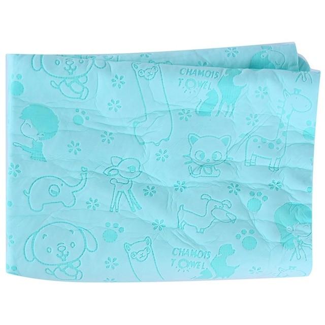 KIMPETS Multifunctional Pet Dog Cat Bath Washing Towel Deerskin Suede Towel Deerskin Towel Synthetic Super Absorbent