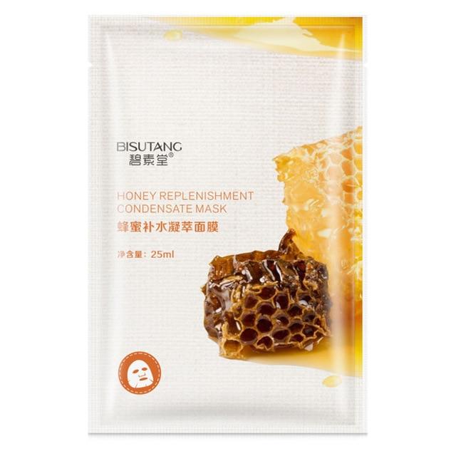 Plant Facial Sheet Mask Deep Moisturizing Oil Control Hydrating Mask Whitening Anti-Aging Wrapped Face Skin Care Tool