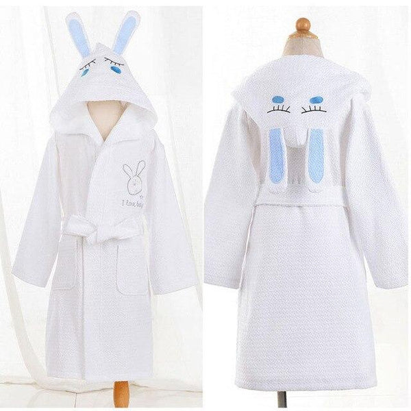 CAVME 2019 Summer Waffle Bathrobe Cotton Kimono Hotel Robe for Women Family Men's Sleepwear Hooded Nightgown V-Neck Plus Size
