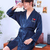 Bathrobe Men Winter Robe Plush Thick Flannel Long Sleeve Belt  Kimono Men's Casual Home Sleepwear 2019 Sexy Man Pyjamas