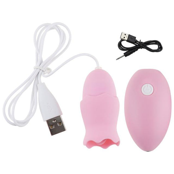 Powerful Vaginal Ball Blowjob Orgasm Anal Massager Bullet Vibrator  G Spot Clitoral Tongue Licking Egg Sex Toys for Women Sexo