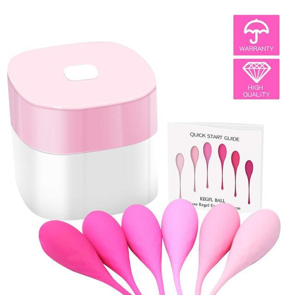 6/pcs Smart Kegel Balls Vaginal Tightening Exercise Weights Balls For Bladder Control Exercises Vaginal Ball Sex Toys For Women