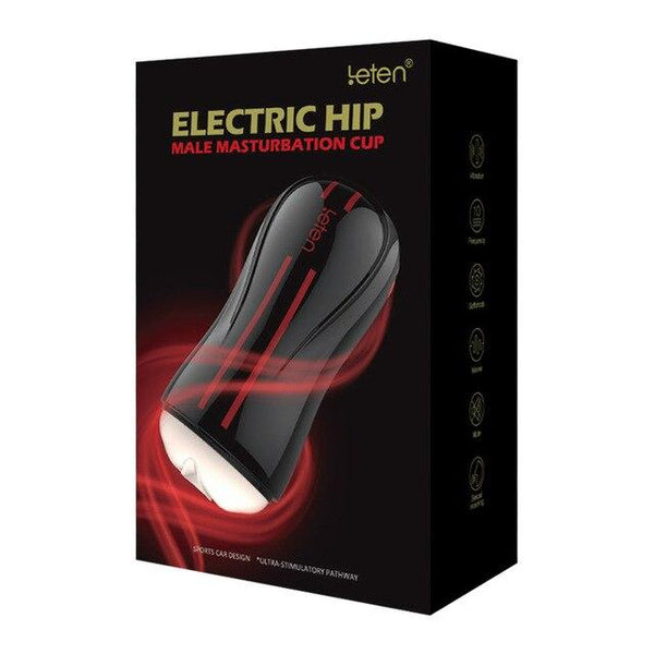 Leten Intelligent Interaction Male Masturbator Sex Toys for Men Electric Hip Dual Engine Vibrating Real Pussy Strong Sucker
