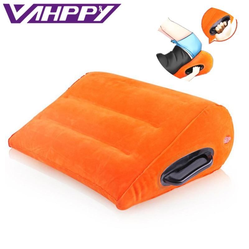 Adult Game TOUGHAGE Sex Pillow Inflatable Sex Furniture Triangle Magic Wedge Pillow Cushion Erotic Products Sex Toys for Couples