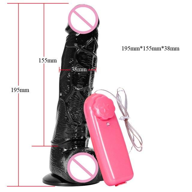 Swing Vibrator Huge Dildo Vibrators For Women Realistic G Spot Stimulate Penis Female Adult Sex Products Sex Toys For Woman