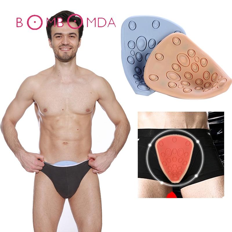 Sex Shops Electric Men Body Exercise Massager Penis Vibrator Therapy Enlargement Male Underpants Health Physiotherapy Instrument