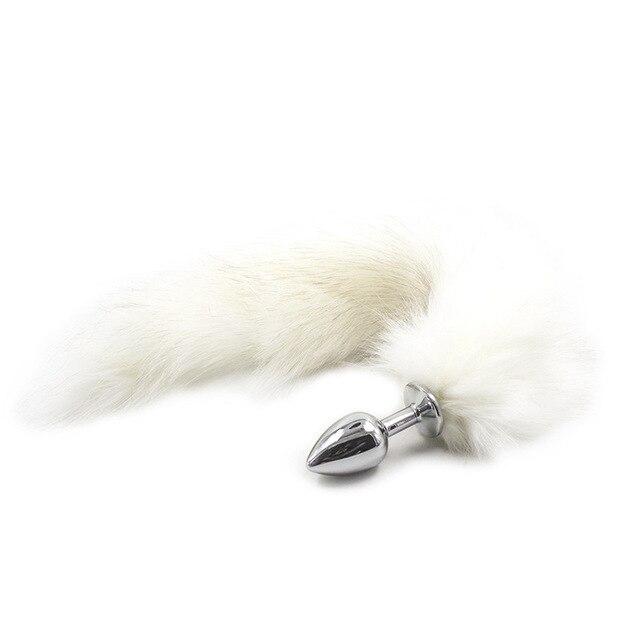 Anal Toys Fox Tail Anal Plug Erotic Anus Toy Butt Plug G-spot Vibrator Sex Toys For Woman Men Sexy Butt Plug Adult Sex Products