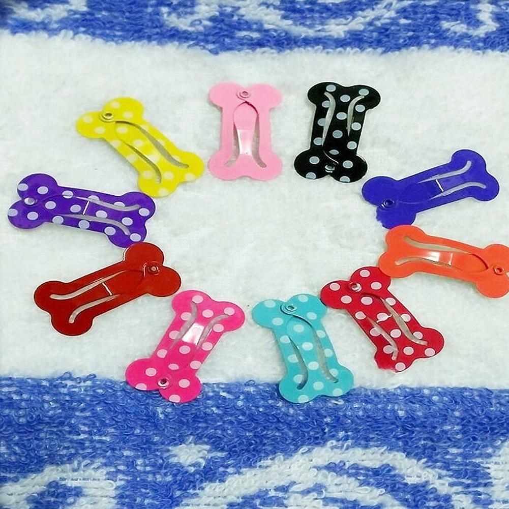 10PCS Puppy Hair Clip Bone design dog hairpins animal hair body care accessories Hot Sale