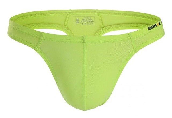 New Sexy Mens Swimming Shorts Gay Triangle Swimsuit Briefs Swimwear Low Waist Trunks Bathing Suit Men's Thongs  Brave Person