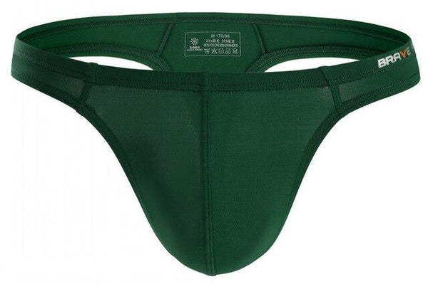 New Sexy Mens Swimming Shorts Gay Triangle Swimsuit Briefs Swimwear Low Waist Trunks Bathing Suit Men's Thongs  Brave Person