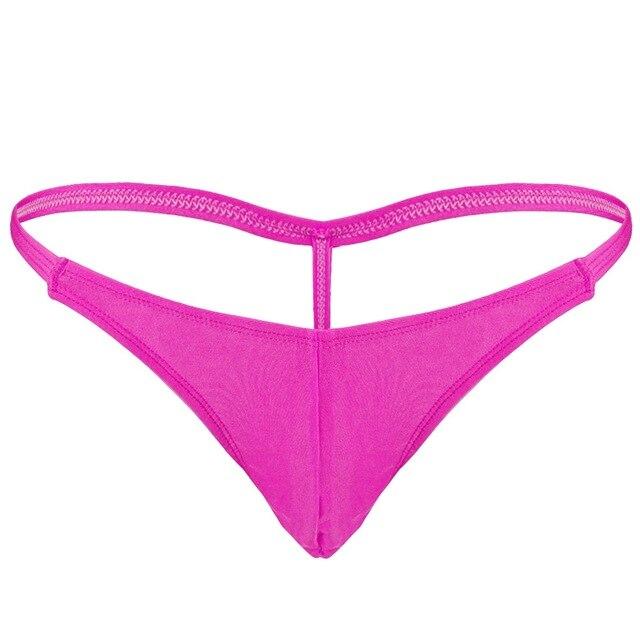 Swimwear Men Swimsuit G-string bikini Swimming Suit See Throng Sretchy Thong Briefs Bottoms side Underwear Bathing Suit Low Rise