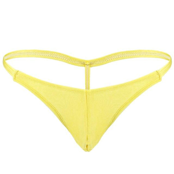 Swimwear Men Swimsuit G-string bikini Swimming Suit See Throng Sretchy Thong Briefs Bottoms side Underwear Bathing Suit Low Rise